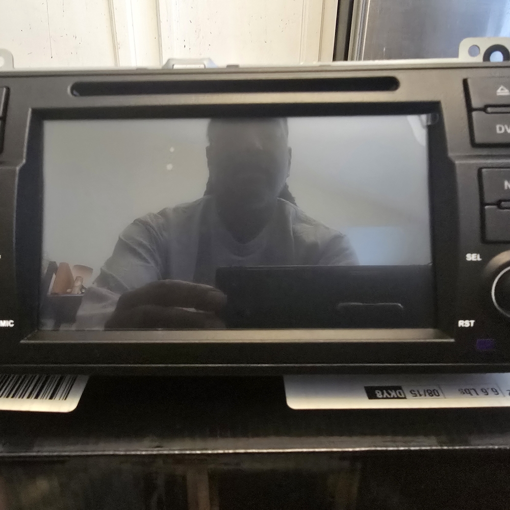 In-Dash Car Stereo with Touchscreen Display - Black